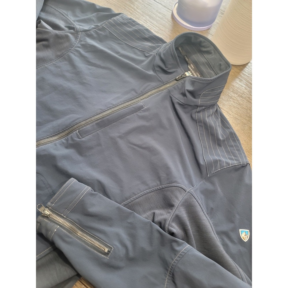 KUHL Impakt Soft Shell Men's Navy Blue Gorpcore Jacket Size L